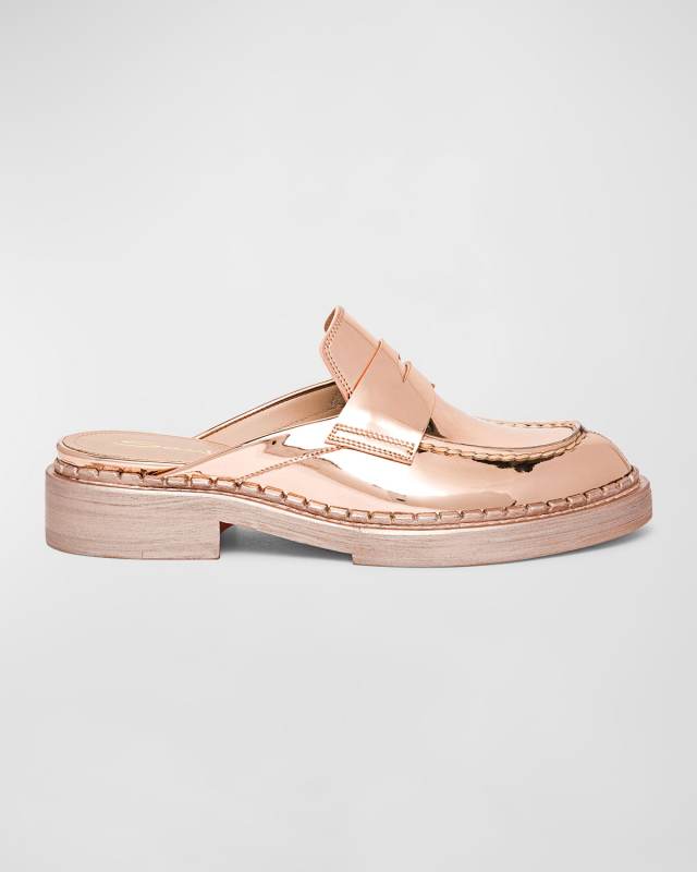 Sunset Mirror Penny Loafer Mules